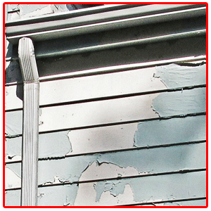 fiber cement peeling paint