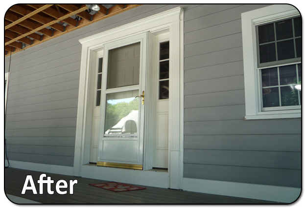 Seaside Gray porch